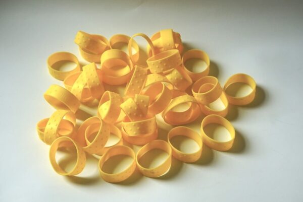 silicone band yellow